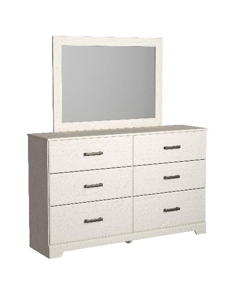 Image of Stelsie - White - Dresser, Mirror