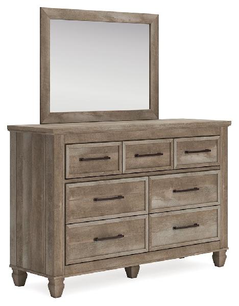 Image of Yarbeck - Sand - Dresser And Mirror