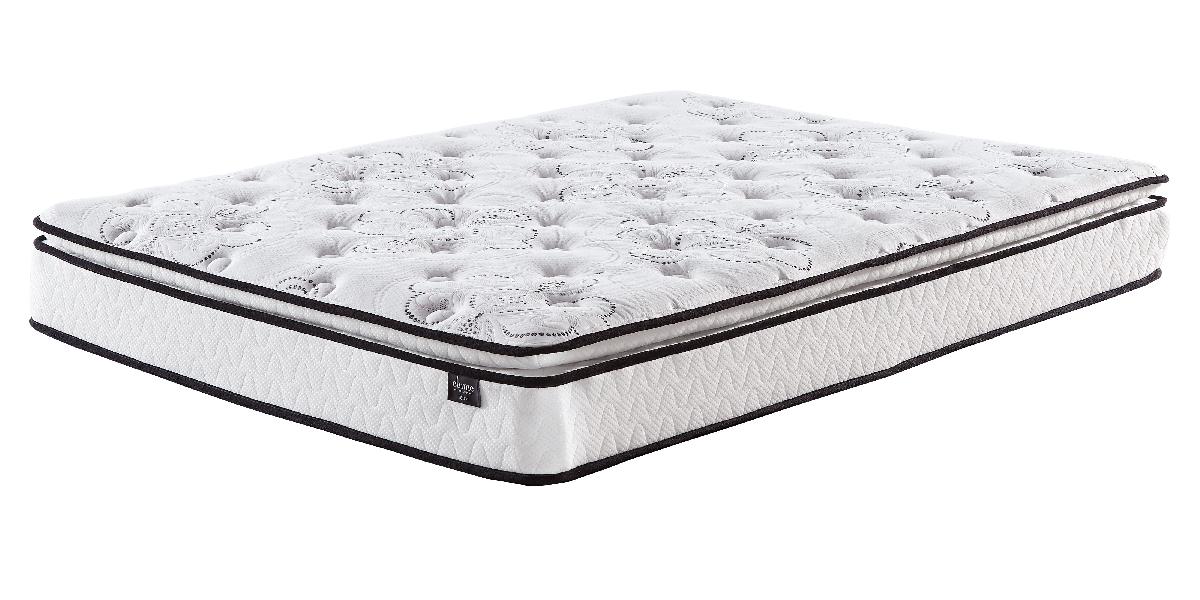 Image of 10 Inch Bonnell Pillow Top - White - King Mattress