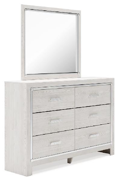 Image of Altyra - White - Dresser, Mirror