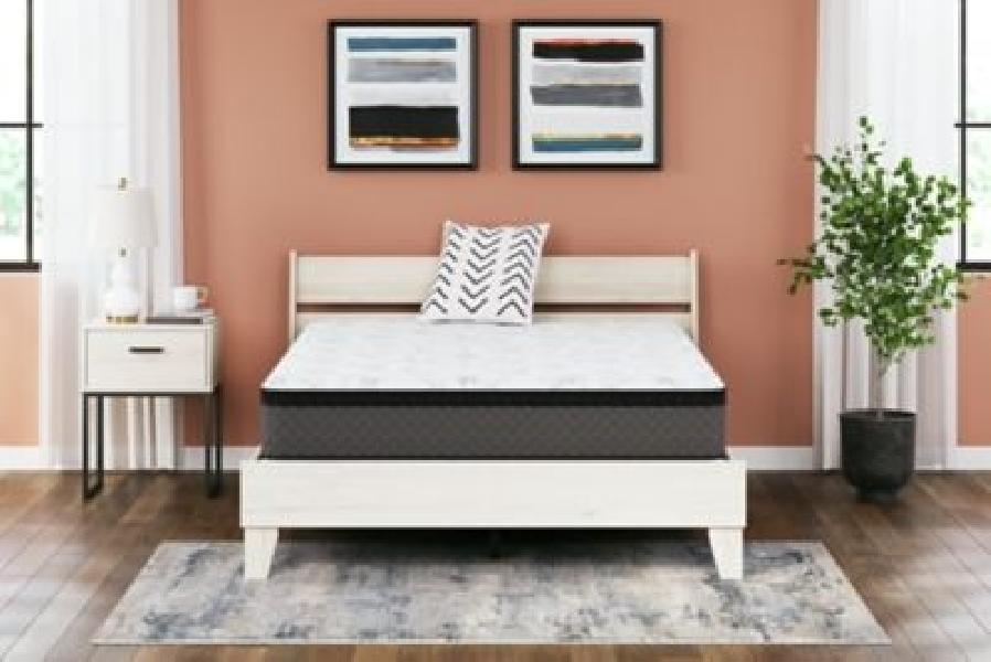 Image of 12 Inch Pocketed Hybrid - White - Queen Mattress