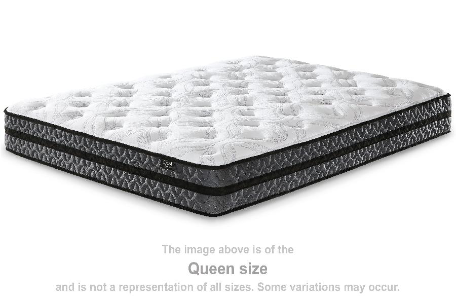 Image of 10 Inch Pocketed Hybrid - White - Twin Mattress - 38
