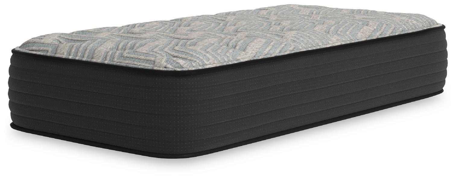 Image of Palisades Firm - Gray / Blue - Twin Mattress