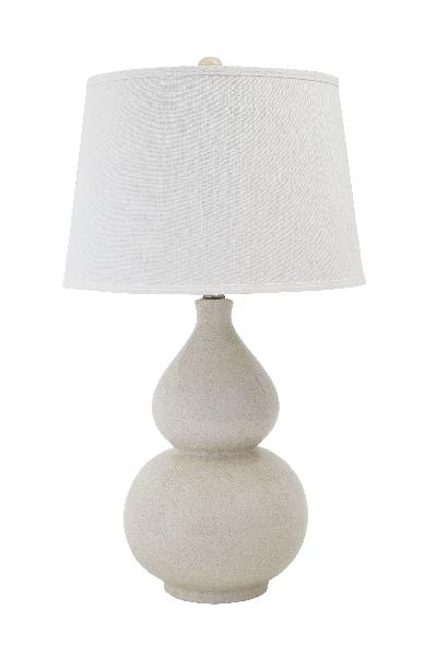 Image of Saffi - Ceramic Table Lamp  - Cream