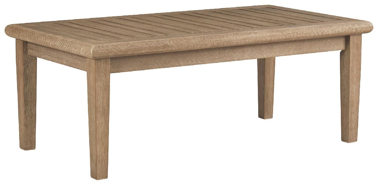 Image of Gerianne - Rectangular Cocktail Table - Brown