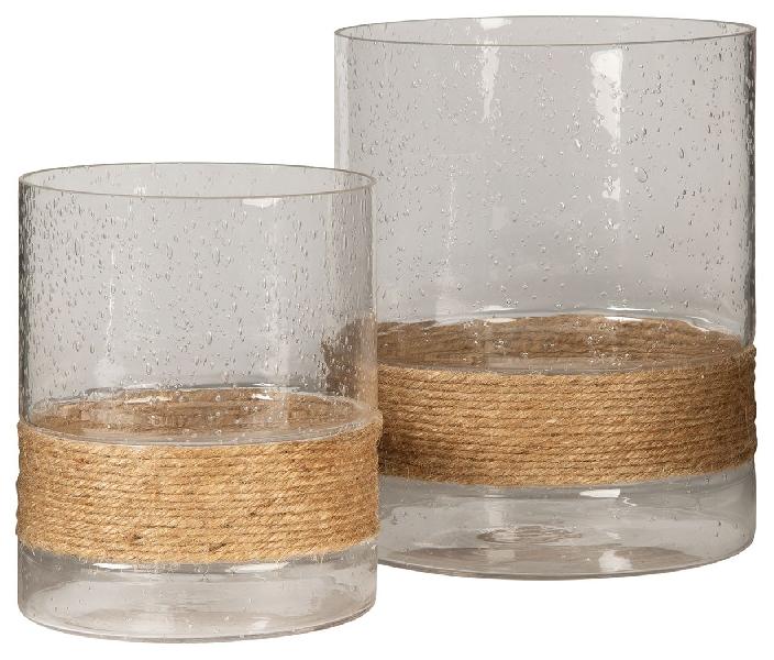 Image of Eudocia - Candle Holder Set (Set of 2) - Clear