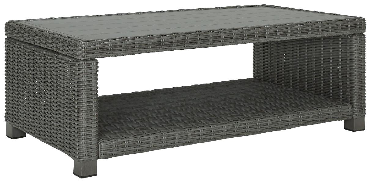 Image of Elite Park - Rectangular Cocktail Table - Gray