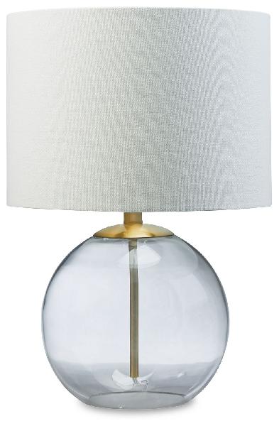 Image of Samder - Glass Table Lamp  - White