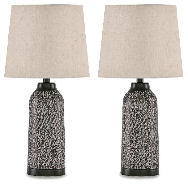 Image of Lanson - Metal Table Lamp (Set of 2) - Antique Bronze Finish
