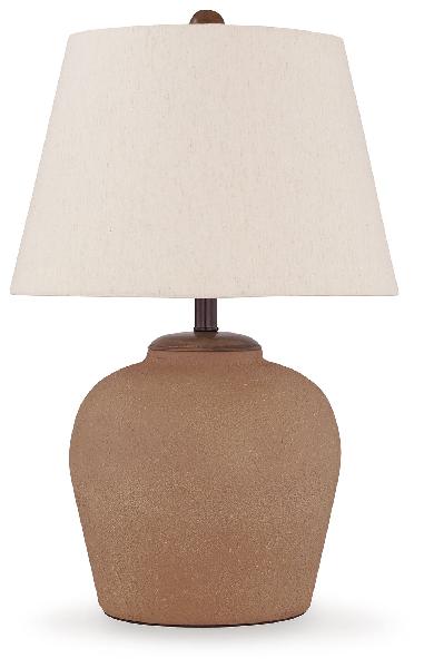 Image of Scantor - Metal Table Lamp - Rust