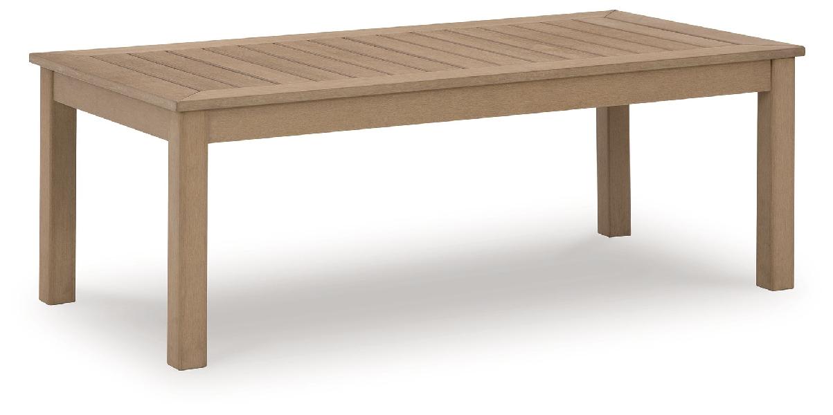 Image of Hallow Creek - Rectangular Cocktail Table - Driftwood