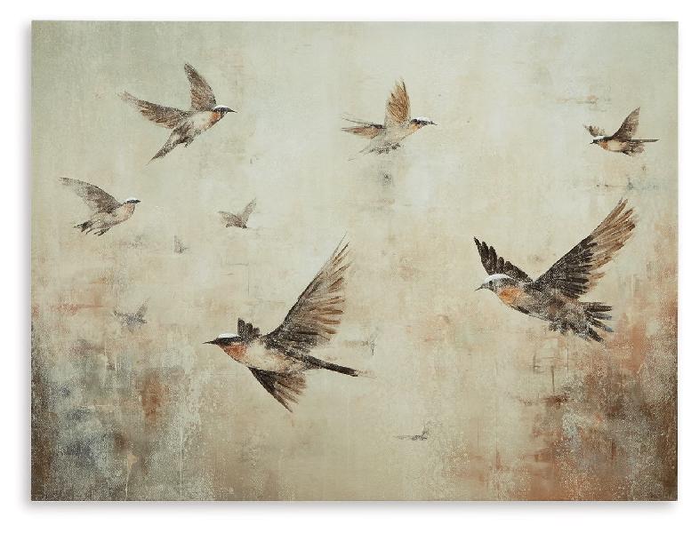 Image of Collmund - Wall Art - Gray / Brown