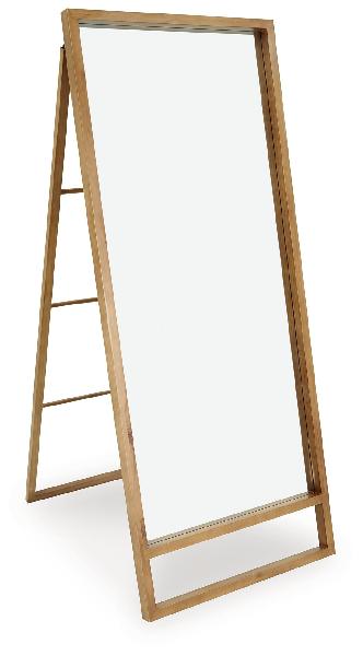 Image of Devford - Floor Mirror - Brown