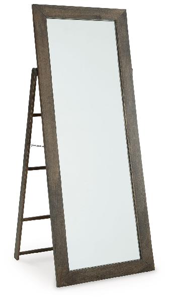 Image of Dirkins - Floor Mirror - Brown
