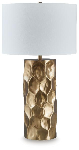 Image of Marshawn - Metal Table Lamp - Gold Finish