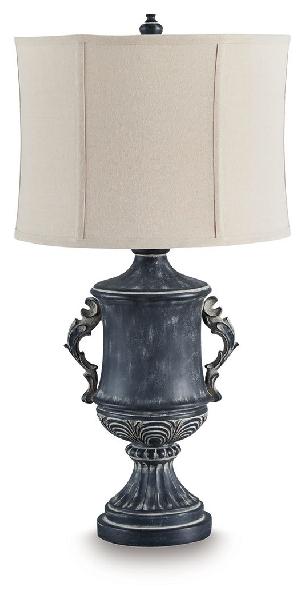 Image of Morvanford - Poly Table Lamp - Antique Black