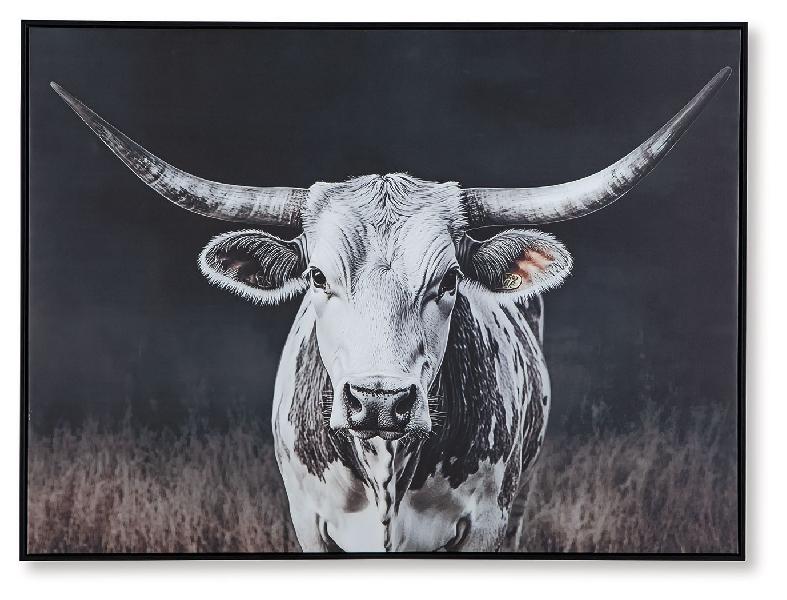 Image of Harlandale - Wall Art - Black / White / Brown