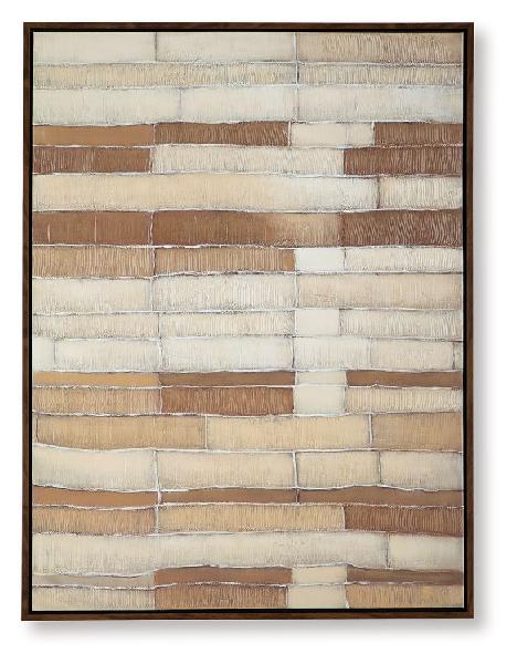 Image of Kalanmore - Wall Art - Brown / Tan / White