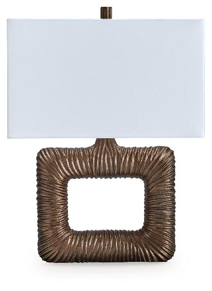 Image of Garronby - Metal Table Lamp - Antique Brass Finish