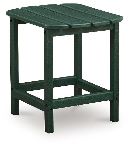 Image of Sundown Shores - Rectangular End Table - Green