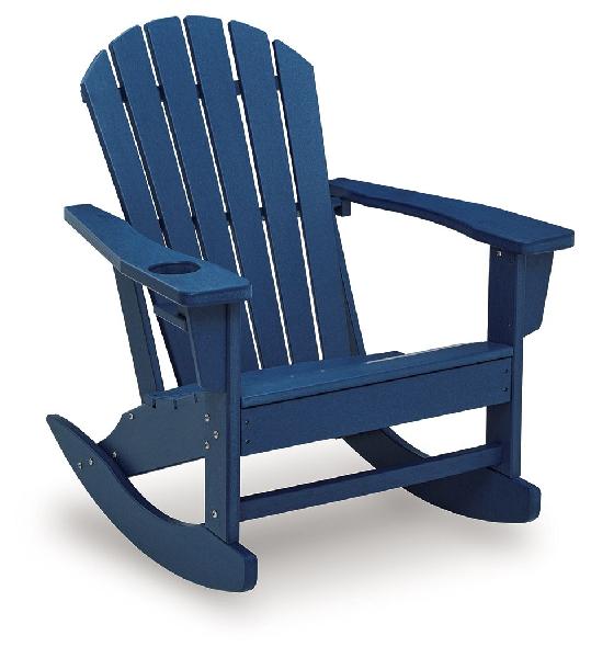 Image of Sundown Shores - Rocking Chair - Blue