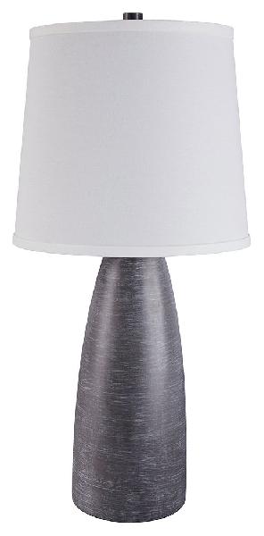 Image of Shavontae - Poly Table Lamp (Set of 2) - Gray