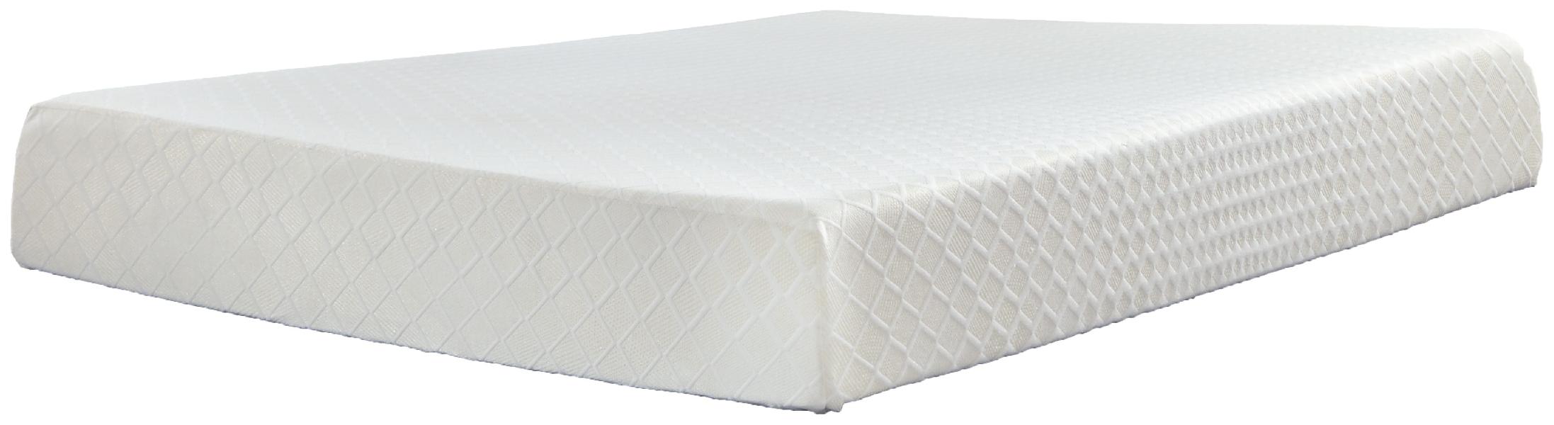 Image of 10 Inch Chime Memory Foam - Twin Mattress - Inner Spring - White