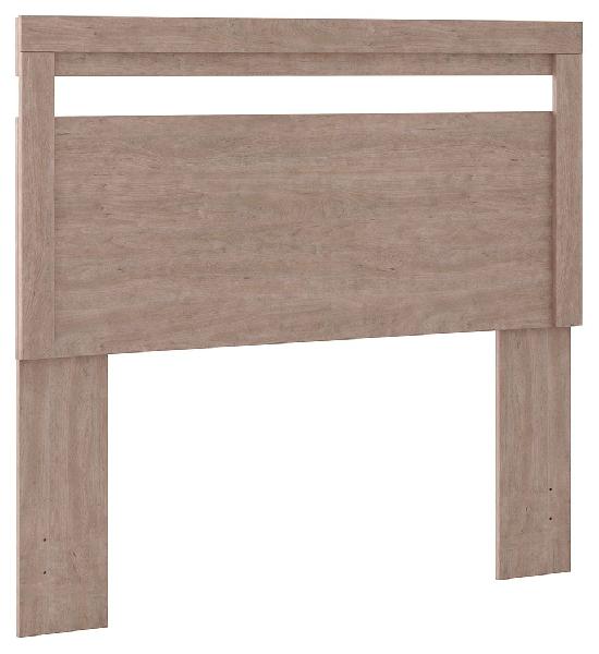 Image of Flannia - Full Panel Headboard - Gray