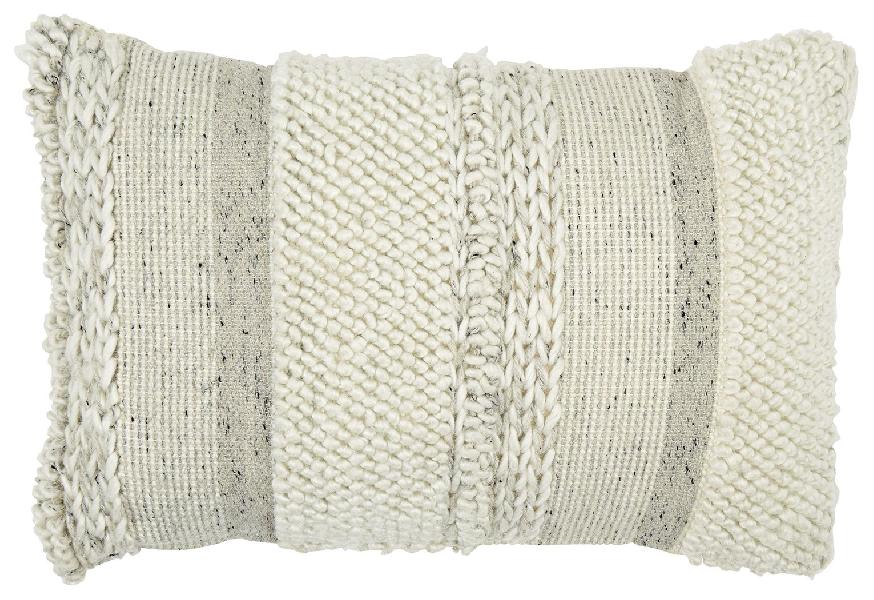 Image of Standon - Pillow - Gray / White