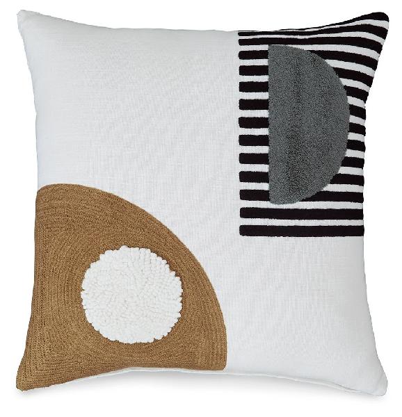 Image of Longsum - Pillow - Black / White / Honey