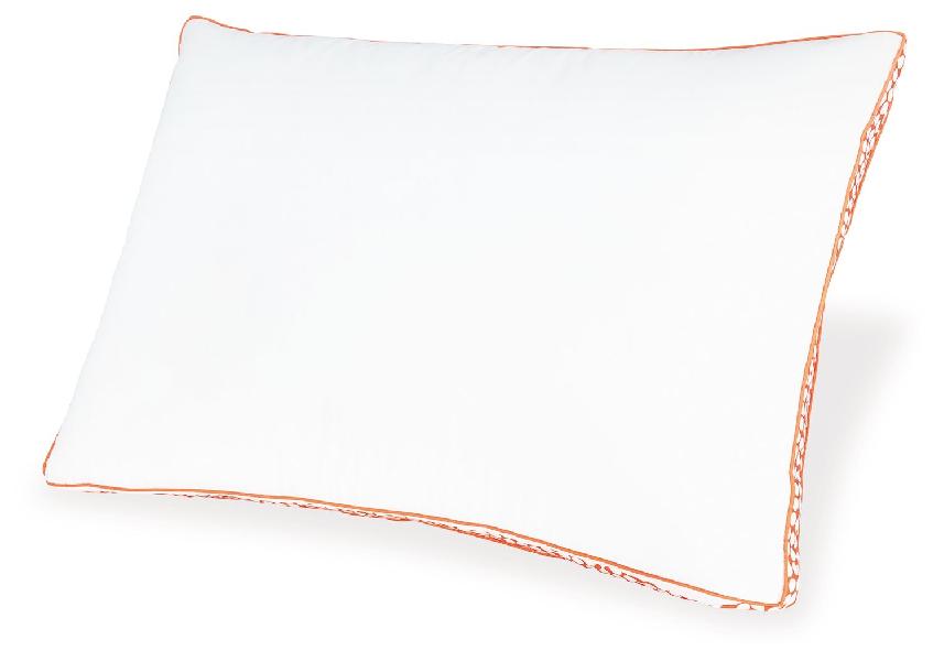 Image of Zephyr 2.0 - 3-in-1 Pillow (Set of 6) - White / Orange