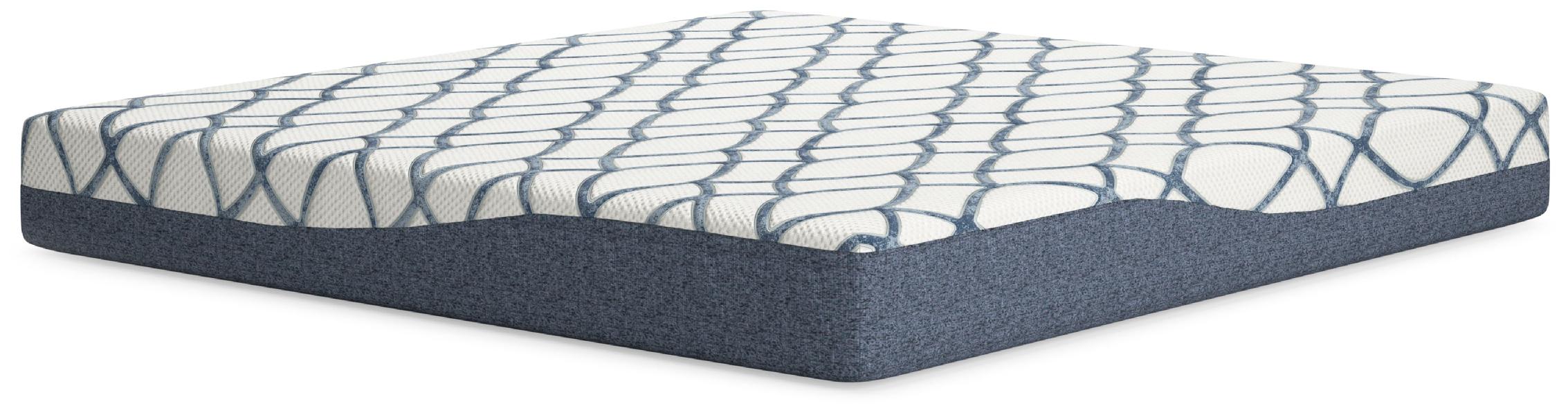 Image of 10 Inch Chime Elite 2.0 - King Mattress - White / Blue