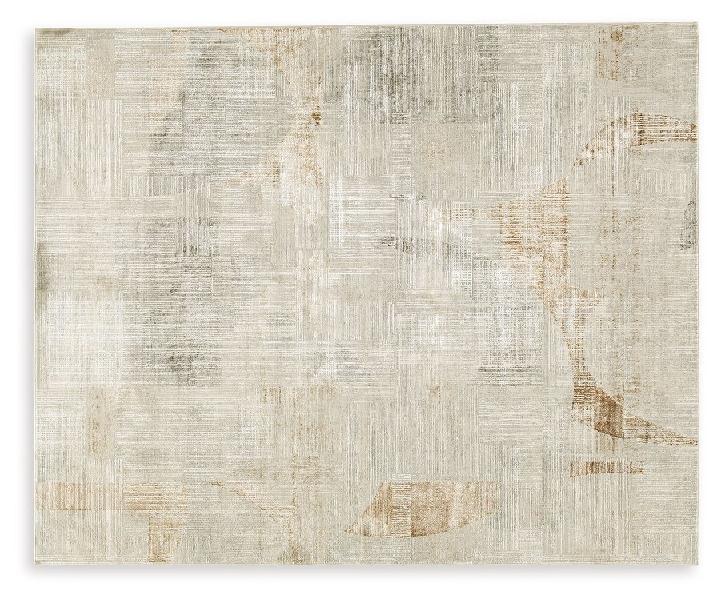 Image of Truward - 8' x 10' Rug - Linen / Gray / Caramel