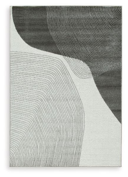 Image of Winderburg - 8' x 10' Rug - Gray / Ivory