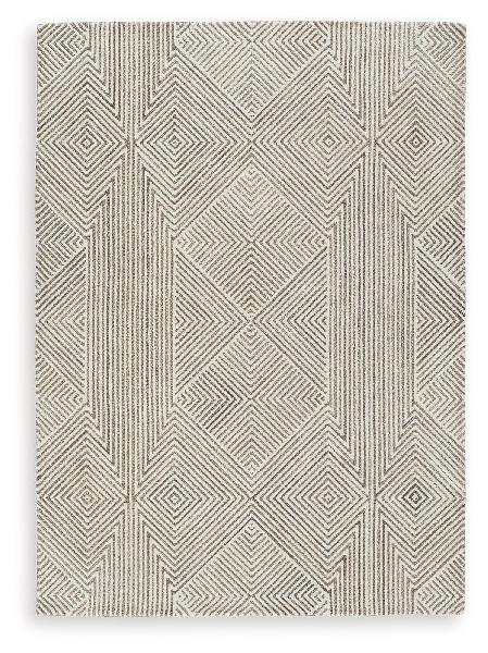 Image of Jadott - 5' x 7' Rug - Beige / Brown