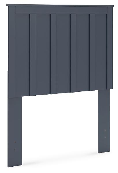 Image of Simmenfort - Twin Panel Headboard - Navy Blue