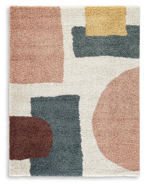 Image of Flynnwick - 8' x 10' Rug - Cream / Pink / Gray