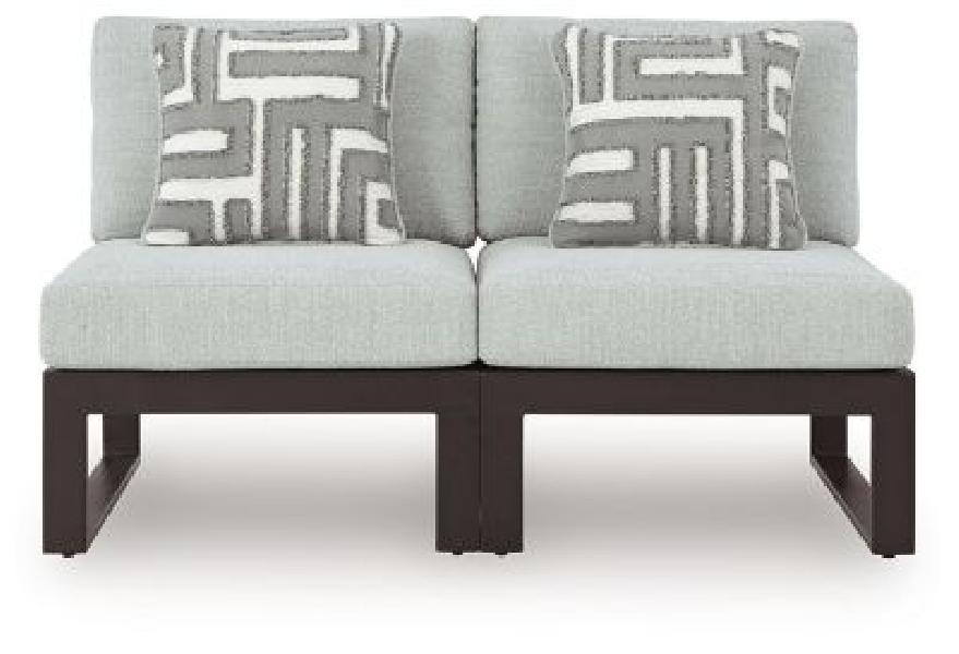 Image of Beachloft - 2-Piece Outdoor Sectional - Black