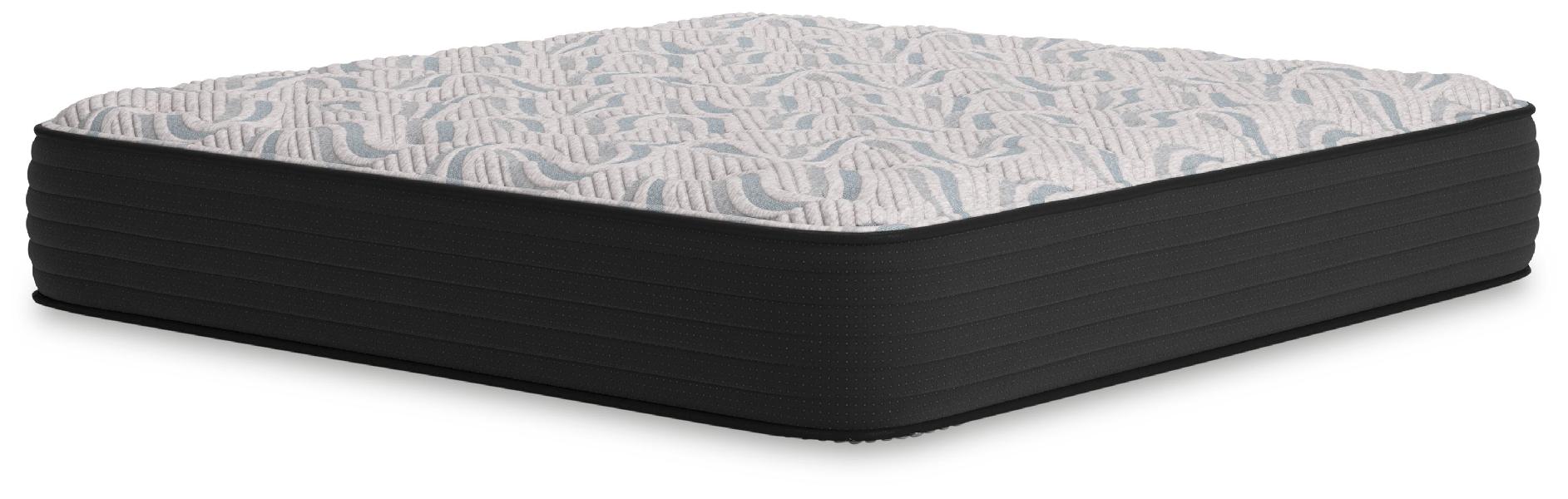 Image of Elite Springs Plush - King Mattress - Gray / Blue