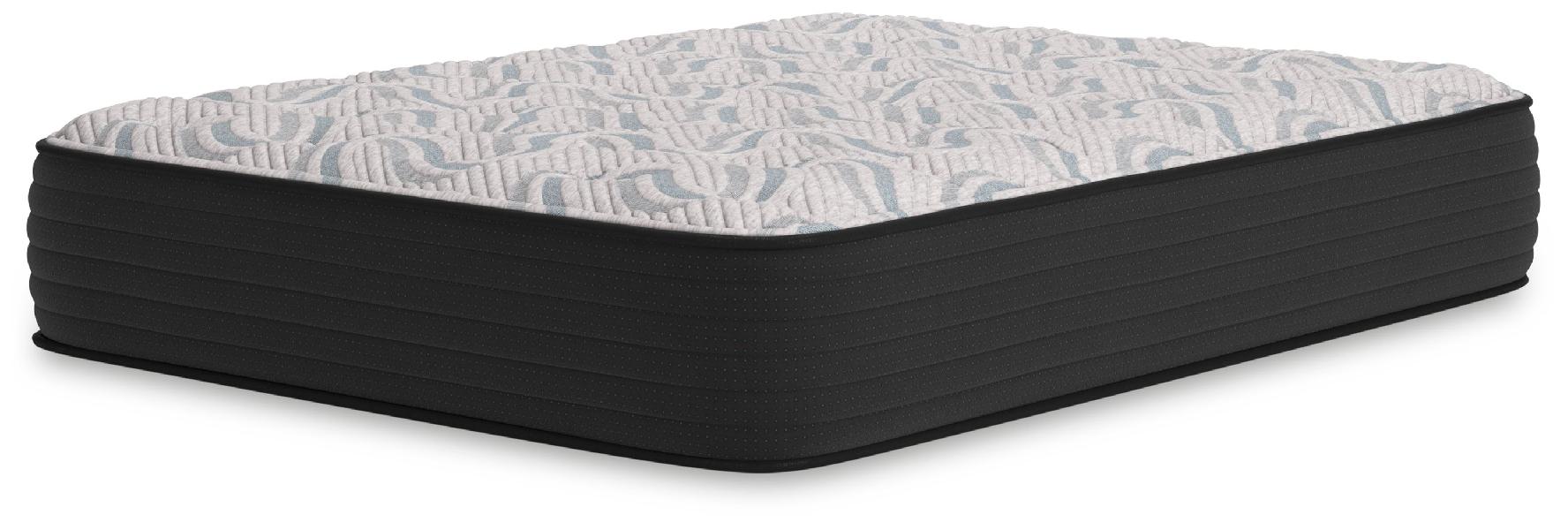 Image of Elite Springs Firm - Queen Mattress - Gray / Blue
