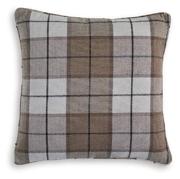 Image of Godricton - Pillow (Set of 4) - Brown / Black / Cream