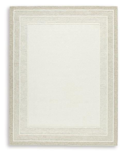 Image of TeeLGan - 8' x 10' Rug - Ivory / Tan