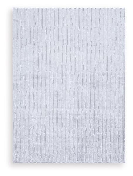 Image of Worthley - 5' x 7' Washable Rug - Gray