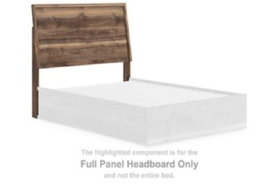 Image of Chirason - Full Panel Headboard - Brown