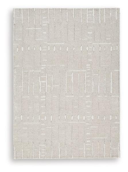 Image of Wolbert - 5' x 7' Rug - Tan / Ivory