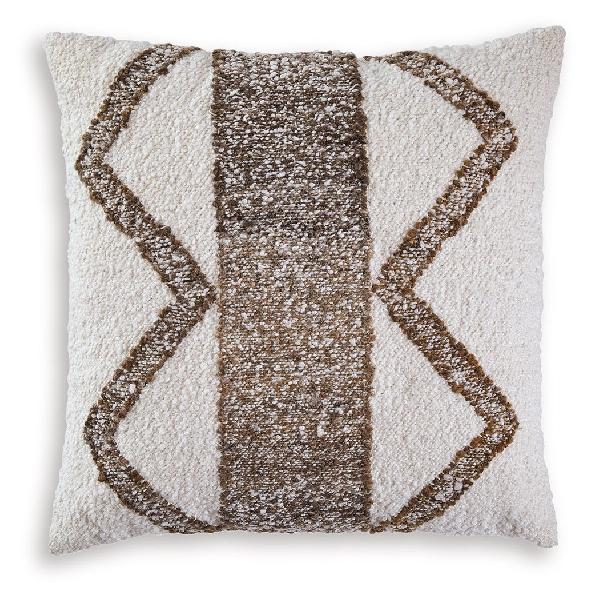 Image of Brettwood - Pillow (Set of 4) - Ivory / Brown