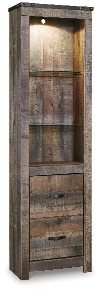 Image of Trinell - Pier - 2-drawers - Brown