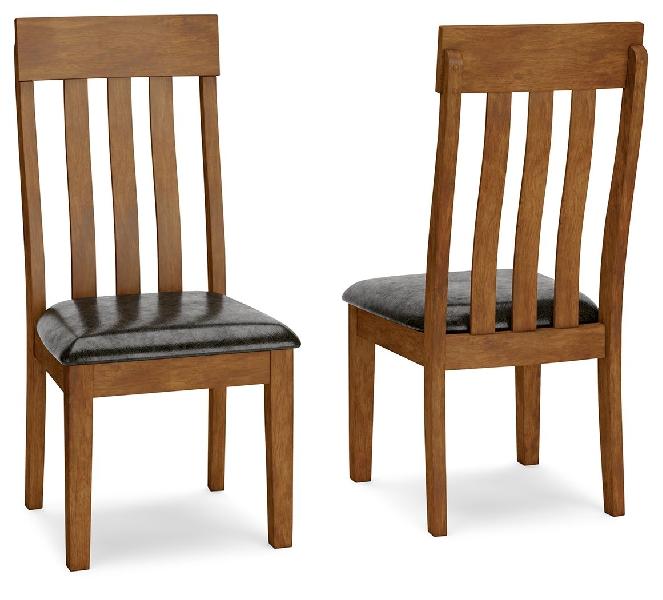 Image of Ralene - Dining UPH Side Chair (Set of 2) - Medium Brown