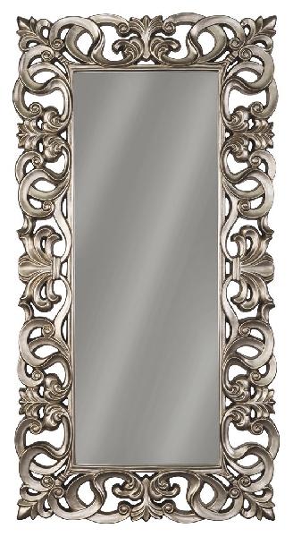 Image of Lucia - Floor Mirror - Antique Silver Finish