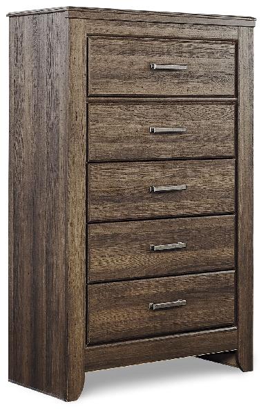Image of Juararo - Five Drawer Chest - Dark Brown